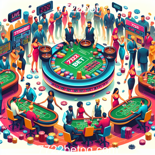 Explorando o Cassino ao Vivo na 7722bet